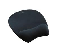 Alfombrilla para ratón TooQ TQMP1002-B ergonómica con reposamuñecas viscoelástica negra