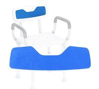 Alfombrilla para Respaldo de Silla de Ducha, Respaldo de Taburete de baño, cojín Antideslizante de Espuma EVA con Adhesivo para discapacitados, Ancianos (Respaldo)