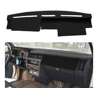 Alfombrilla para salpicadero de Nissan Pathfinder D21 Hardbody Pickup Truck 1986-1993, protector de alfombra para salpicadero (negro) F77