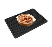 Alfombrilla para secar platos de silicona | Alfombrilla escurreplatos de silicona para encimera de cocina, limpieza sin esfuerzo alfombrilla escurridor súper absorbente para secar cubiertos y platos