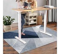 Alfombrilla para silla de Gaming Oficina Alfombra para protección de Suelos Duros antideslizante Alfombra silla escritorio gamer suelo Tapetes para sillas Multifuncionales para el Hogar 60 x 110 cm