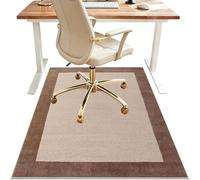 Alfombrilla para Silla de Oficina 200 x 260 cm Alfombra Silla Oficina Gaming Protector Suelo Silla Ruedas Tapete Protector de Suelo antiarañazos Tapete de Protección de Madera baldosas Suelos Duros