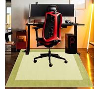 Alfombrilla para Silla de Oficina Gaming Alfombras Suelo Gaming Protector Suelo Silla de Escritorio 70 x 100 cm Antideslizante Protector Suelo Silla Ruedas Tapete de Protección de Madera/baldosas