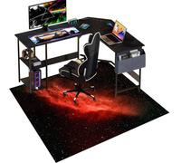 Alfombrilla para Silla de Oficina para Computadora de Madera Dura, Alfombrilla Silla Gaming, Antideslizante Protector Suelo Silla Ruedas Gaming, Tapete Protector de Suelo antiarañazos 90 x 140 cm