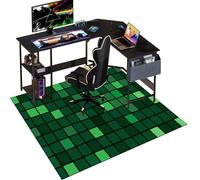 Alfombrilla para Silla de Oficina para Computadora de Madera Dura, Alfombrilla Silla Gaming, Antideslizante Protector Suelo Silla Ruedas Gaming, Tapete Protector de Suelo antiarañazos 120 x 140 cm