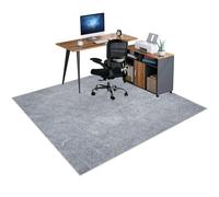 Alfombrilla para Silla de Oficina, Protector Suelo Silla Ruedas, Alfombra Silla Gaming, Alfombrilla de Protección para Suelos Duros, Alfombrilla para Protección de Suelo de hogar 140 x 160 cm