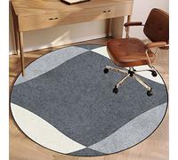Alfombrilla para silla de oficina redonda de 140 cm, antideslizante, multiusos, para oficina y juegos, resistente protección del suelo