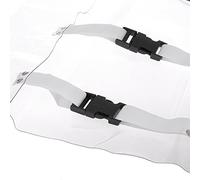 Alfombrilla para silla dental, almohadilla para los pies, cubierta de plástico transparente con bandas elásticas, suministro de clínica