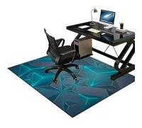 Alfombrilla para Silla para Suelos Duros Alfombra Silla Gaming Gaming Protector de Suelo Alfombra Silla Oficina Antideslizante Oficina Escritorio Gamer Alfombrilla Alfombras para Sillas 80 x 100 cm