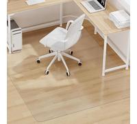 Alfombrilla Para Silla Transparente, Protectore De Suelo PVC Prevenir Rayones En El Piso, No Amarillea Sin Deformación Resistente Al Agua Y Al Aceite, Muebles Protector De Suelo(100x100cm)