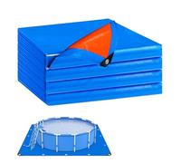 Alfombrilla para Suelo de Piscina Resistente E Impermeable Con Ojales | Protector de suelo para piscina Para Jardín Trasero, Patio, Villa, Resort, Propietarios y Entusiastas de Piscina