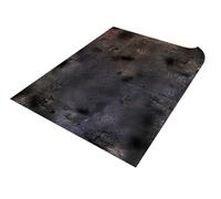 Alfombrilla para Wargaming Compatible con Warhammer 40K - 112 x 152 cm - Ciudad destruida