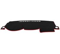 Alfombrilla Parasol Antideslizante Para Salpicadero Para Toyota Para Corolla E120 E130 (2002-2007) Interior del coche antideslizante(LHD Red Side)