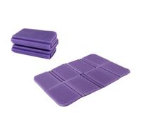 Alfombrilla plegable XPE portátil para uso al aire libre, cojín para senderismo, picnics y camping (morado)