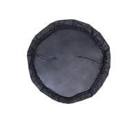 Alfombrilla portátil para cambiarse el Traje de ne Cambiador de Traje de Neopreno a Prueba de Arena for Surfear, Nadar, Negro, 50-130cm(90CM)