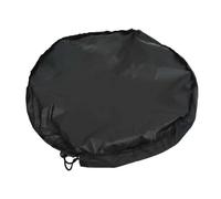 Alfombrilla portátil para cambiarse el Traje de ne Cambiador de Traje de Neopreno, Tela Oxford, 50cm, Bolsa con cordón Negra a Prueba de Arena for Playa