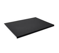 Alfombrilla Protector Escritorio Piel Genuina Negra - Protector de Bordes