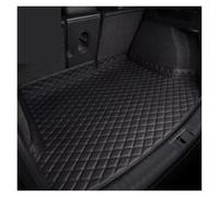 Alfombrilla Protector Maletero para BMW para F31 para Turismo 12-19 Esteras para Maletero Coche Almohadilla Protectora Interior Coche Alfombra De Cuero Antisuciedad(Black Red)