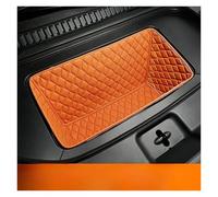 Alfombrilla Protector Maletero para BYD para Sealion 7 2024 2025 Caja Almacenamiento Delantera Cuero Coche Alfombrilla Maletero Protector Inferior Impermeable(1pcs Orange)