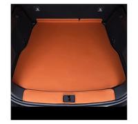 Alfombrilla Protector Maletero para Changan para Deepal S05 S7 S07 2025 2026 Esteras para Maletero Coche Cuero Impermeable Completamente Rodeado Forro Carga Antisuciedad(Main Pad Orange,S*05)
