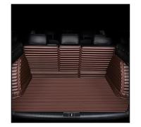 Alfombrilla Protector Maletero para Chevrolet para Blazer 20-22 7 Asientos Raya 5D Cobertura Completa Estera De Maletero De Coche Accesorios Alfombra(Coffee)