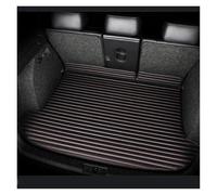 Alfombrilla Protector Maletero para Q7 5 Seat 2006-2019 Estera De Maletero De Coche De Cobertura Completa Accesorios De Coche Detalles Interiores(Black Red)