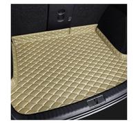 Alfombrilla Protector Maletero para Skoda para Kodiaq 7 Seat 19-23 Estera De Maletero De Coche De Cuero Artificial Accesorios De Coche Interior(Beige)