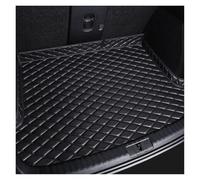 Alfombrilla Protector Maletero para Skoda para Kodiaq 7 Seat 19-23 Estera De Maletero De Coche De Cuero Artificial Accesorios De Coche Interior(Black)
