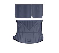 Alfombrilla Protector Maletero para Xiaomi YU7 YU 7 2025 2026 Esteras Traseras para Maletero TPE Impermeable Antiarañazos Forro Carga Maletero Esteras Protectoras Equipaje(Blue 3PCS)