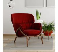 Alfombrilla Protectora 120 x 175 cm Resistente, Antideslizante Esterilla Protectora para Silla de Oficina Varios Tamaños para Silla de Oficina, Laminado, Parqué, Color Transparente