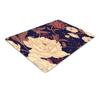 Alfombrilla Protectora 120x90 cm PVC Vinilo Impermeable Resistente a Daños Antideslizante Fácil de Limpiar Protector de Suelo Rectangular para Casa y Oficina - Se unió a Rowan