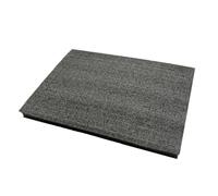 Alfombrilla protectora a prueba de golpes para instrumentos de herramientas, forro de espuma EPE de 15 x 15 mm, diseño de rejillas, impermeable, amortiguación de vibraciones, algodón EPE