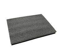 Alfombrilla protectora a prueba de golpes para instrumentos de herramientas, forro de espuma EPE de 15 x 15 mm, diseño de rejillas, impermeable, amortiguación de vibraciones, algodón EPE