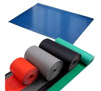 Alfombrilla protectora de suelo antideslizante e impermeable, PVC, resistente al desgaste y a los arañazos para garaje, taller o gimnasio