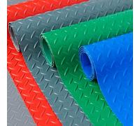 Alfombrilla Protectora De Suelo De PVC De 1,5 Mm De Grosor, Antideslizante, Resistente Al Agua, Derrames Y Manchas, For Talleres Y Caravanas.(Black,1.2x6m/3.9x19.6ft)