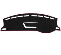 Alfombrilla Protectora para Salpicadero Coche para VW para T-Cross 2018-2023 Protectora Solar(RHD Red Side)