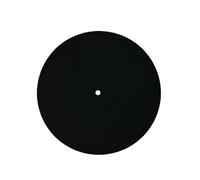 Alfombrilla protectora para tocadiscos, Alfombrilla for tocadiscos de 7/10/12 pulgadas fieltro multicolor, alfombrilla for discos vinilo LP(12inch 3MM Black)