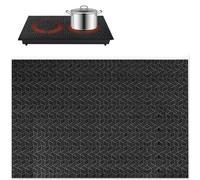 Alfombrilla Protectora Placa Induccion, protector de estufa de vidrio para estufa eléctrica, 52 x 78 cm Alfombrilla Protectora para Placa Inducción Reutilizables Protector - A