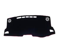 Alfombrilla Puerta Coche para Toyota para Corolla E210 2019-2023 Híbrido Cubierta para Tablero Automóvil Tapetes para Evitar Luz Parasol Alfombras Anti-UV(RHD Red)