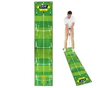 Alfombrilla putting golf 49.8 x 237.7 cm Fondo Antideslizante Portátil