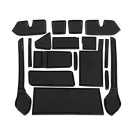 Alfombrilla Ranura Puerta Alfombrilla con Ranura para Puerta para Daihatsu, Almohadilla para para Taft, Portavasos, Accesorios De Interior Coche, Posavasos Goma(Nero)