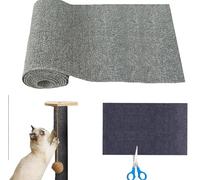 Alfombrilla Rascadora For Gatos Autoadhesiva, Rascador De Pared For Gatos, Personalizable. Ideal For Alfombrillas Rascadoras For Gatos, Tablas Rascadoras For Gatos Y Paredes Rascadoras. (Color : Gray