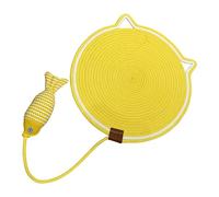 Alfombrilla rascadora para gatos, almohadilla para rascar gatos, rascador ecológico para gatos, rascador grande para gatos, diseño lateral antideslizante para tu amigo felino