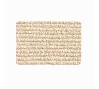 Alfombrilla rascadora para gatos cortable de 30 x 100 cm, diseñada para proteger muebles y paredes de garras de gato con cortes personalizados de ajuste espacial (beige)