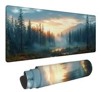 Alfombrilla Ratón 1000 x 500 mm Bosque Mouse Pad Mousepad XXL, e-633