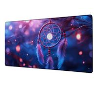 Alfombrilla Ratón 1400x600 mm Alfombrilla Raton SueñO Mouse Pad Gaming AtrapasueñOs Tapete Escritorio Grande Mousepad Accesorios Escritorio Alfombra Raton XXL Tapete Rato, para Gaming Desk Mat D-684