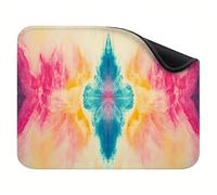 Alfombrilla Ratón 200x150x3mm, Alfombrilla Raton Portátil y Enrollable con Base Antideslizante, Bordes Cosidos, Impermeable & Lavable Mousepad para Oficina, Portátil, Patrón Color Simple X-z-7669