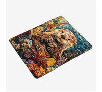 Alfombrilla Ratón 240x200x3mm, Fondo Del Mar Mouse Pad Animal Alfombrilla Gaming, con Base Goma Antideslizante, Superficie Impermeable Tapete Escritorio, para Ordenadores Oficina Mini Mousepad S0-1323
