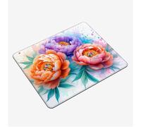 Alfombrilla Ratón 240x200x3mm, Simple Mouse Pad Flor Alfombrilla Gaming, con Base Goma Antideslizante, Superficie Impermeable, Bordes Cosidos Tapete Escritorio, para Oficina Mini Mousepad S0-463