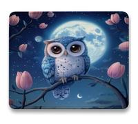 Alfombrilla Ratón 260x210mm, Azul Mousepad, Alfombrilla Raton para Ordenador de 3mm con Textura Premium, Base de Goma Antideslizante, Tapete Rato Portátil para Oficina Juegos, Dibujos Animados c0-572